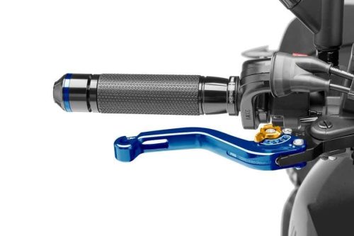 Brake lever without adapter PUIG 180AO standard blue/gold
