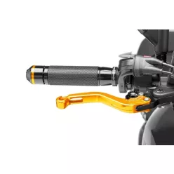 Maneta de frana fara adaptor PUIG 180ON standard gold/black