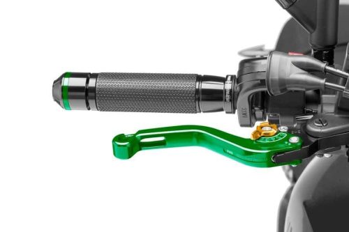 Brake lever without adapter PUIG 180VO standard green/gold