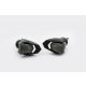Frame sliders PUIG R19 1873N black with grey rubber