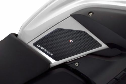 Tank side protectors PUIG ANTI-SLIP 20061N Negru