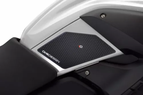 Tank side protectors PUIG ANTI-SLIP 20061N Negru