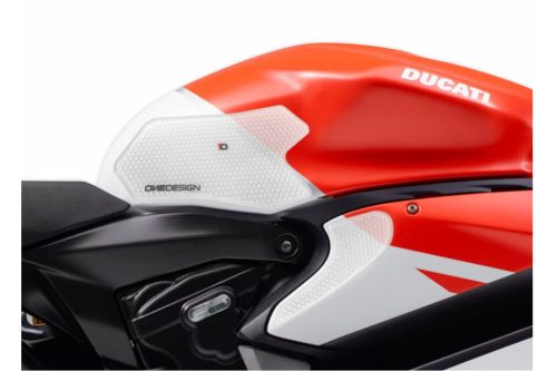 Tank side protectors PUIG ANTI-SLIP 20066W transparent