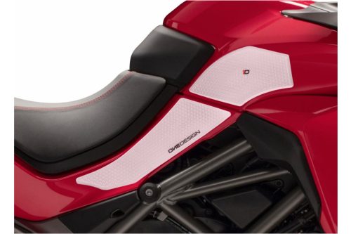 Tank side protectors PUIG ANTI-SLIP 20069W transparent