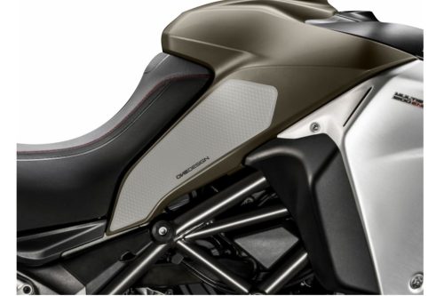 Tank side protectors PUIG ANTI-SLIP 20070W transparent