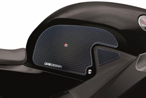 Tank side protectors PUIG ANTI-SLIP 20072N Negru