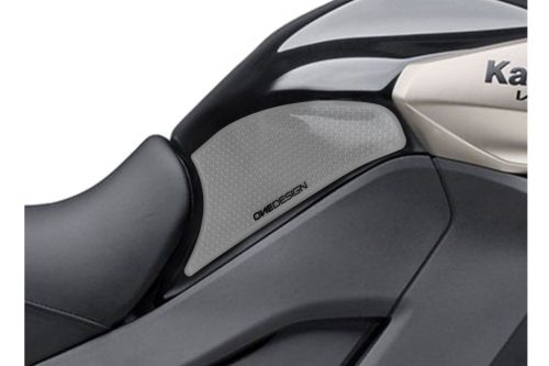 Tank side protectors PUIG ANTI-SLIP 20077W transparent