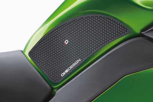 Tank side protectors PUIG ANTI-SLIP 20079N Negru