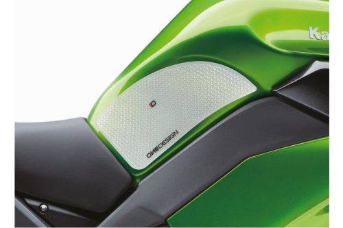 Tank side protectors PUIG ANTI-SLIP 20079W transparent