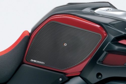 Tank side protectors PUIG ANTI-SLIP 20082N Negru