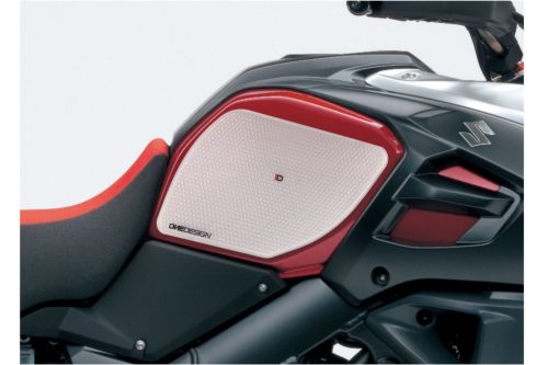 Tank side protectors PUIG ANTI-SLIP 20082W transparent