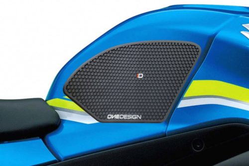 Tank side protectors PUIG ANTI-SLIP 20084N Negru
