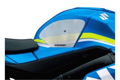 Tank side protectors PUIG ANTI-SLIP 20084W transparent