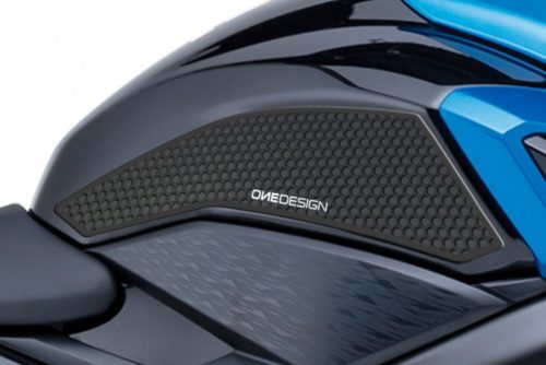 Tank side protectors PUIG ANTI-SLIP 20085N Negru