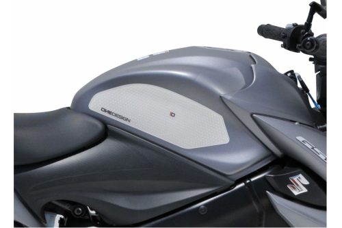 Tank side protectors PUIG ANTI-SLIP 20086W transparent