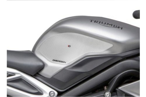 Tank side protectors PUIG ANTI-SLIP 20087W transparent