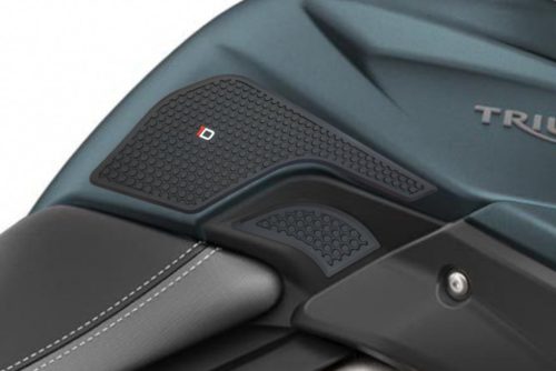 Tank side protectors PUIG ANTI-SLIP 20088N Negru