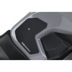 Tank side protectors PUIG ANTI-SLIP 20090N Negru