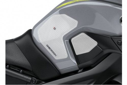 Tank side protectors PUIG ANTI-SLIP 20090W transparent