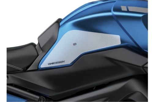 Tank side protectors PUIG ANTI-SLIP 20091W transparent