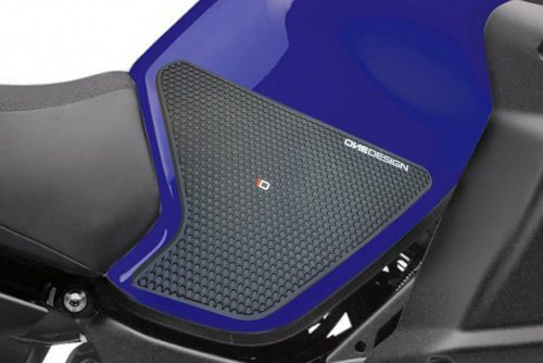 Tank side protectors PUIG ANTI-SLIP 20093N Negru