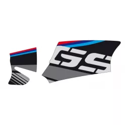 Swing arm protector kit stickers PUIG GS 20152N Negru