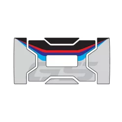 Set actipilde PUIG 20216N Negru pentru cutii BMW
