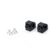 Footpeg adapters PUIG 20251N Negru