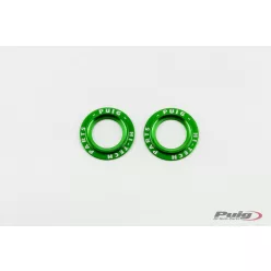 Rings for axle sliders PUIG PHB19 20271V aluminium verde