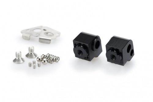 Footpeg adapters PUIG 20275N ajustabila Negru