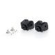 Footpeg adapters PUIG 20277N ajustabila Negru