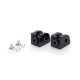 Footpeg adapters PUIG 20304N ajustabila Negru