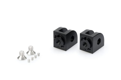 Footpeg adapters PUIG 20320N ajustabila Negru