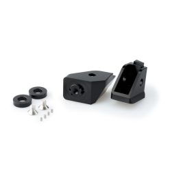 Footpeg adapters PUIG 20321N ajustabila Negru