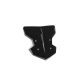 Windshield PUIG SHARK 20336N Negru