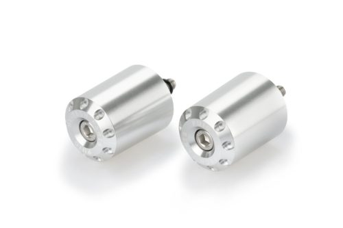 Bar ends PUIG LONG 20371P argintiu