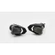 Protectii cadru PUIG R19 20388N negru with gri rubber