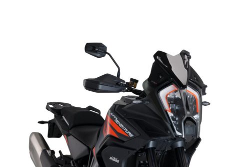 Windscreen PUIG SPORT 20401N Negru