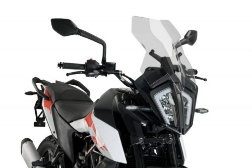 Windscreen PUIG TOURING 20414W Negru