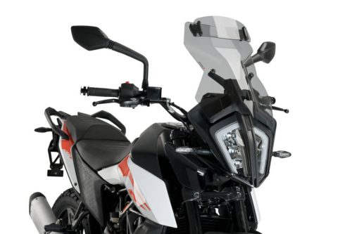 Windscreen PUIG TOURING WITH VISOR 20415H smoke