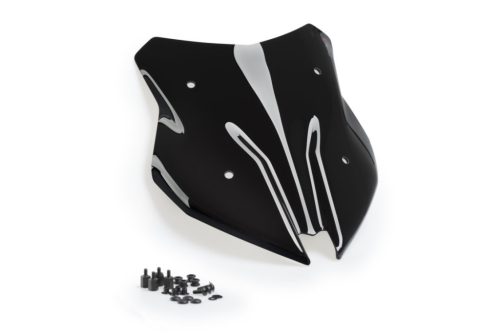 Windscreen PUIG SPORT 20429N Negru