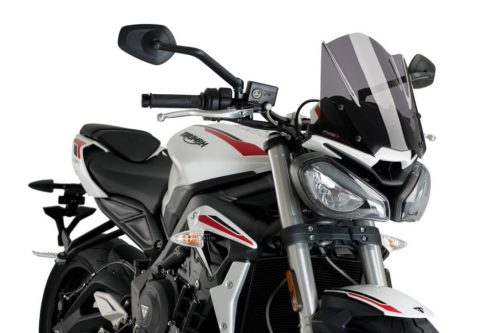 Windshield PUIG NEW. GEN SPORT 20432F dark smoke