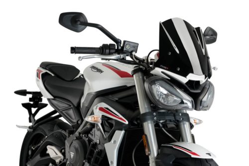 Windshield PUIG NEW. GEN SPORT 20432N Negru