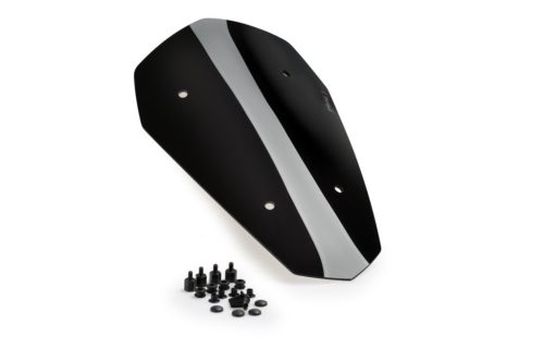 Windscreen PUIG SPORT 20433N Negru