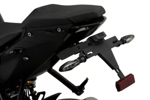 Adjustable license support PUIG 20449N Negru