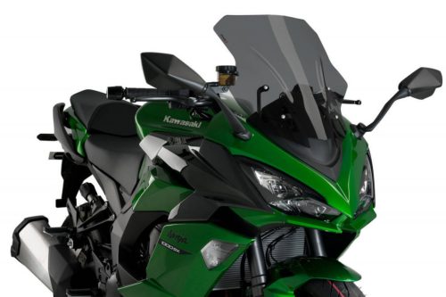 Windscreen PUIG RACING 20471F dark smoke