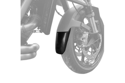 Front fender extension PUIG 20474N Negru
