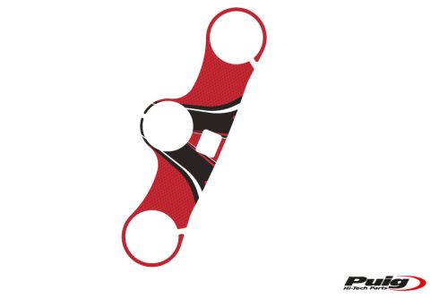Yoke protector PUIG RADIKAL 20495R Rosu