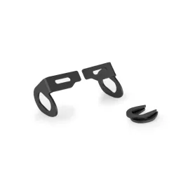 Turn lights plate supports kit PUIG 20532N Negru
