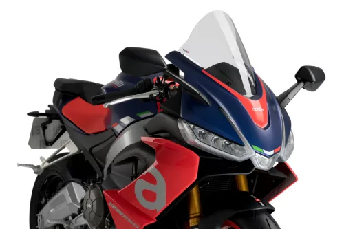 Parbriz PUIG R-RACER 20571W transparent pentru APRILIA RS 660 (Factory) 2021-2024